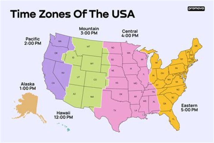 What time zone is Disney?