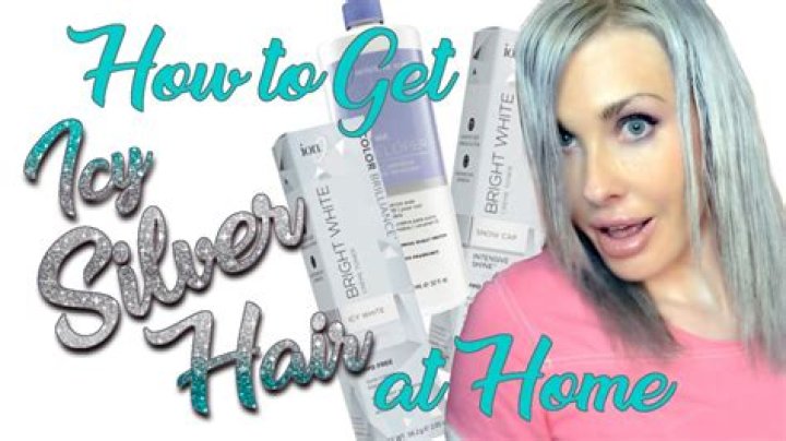 What toner do you use to get silver hair?