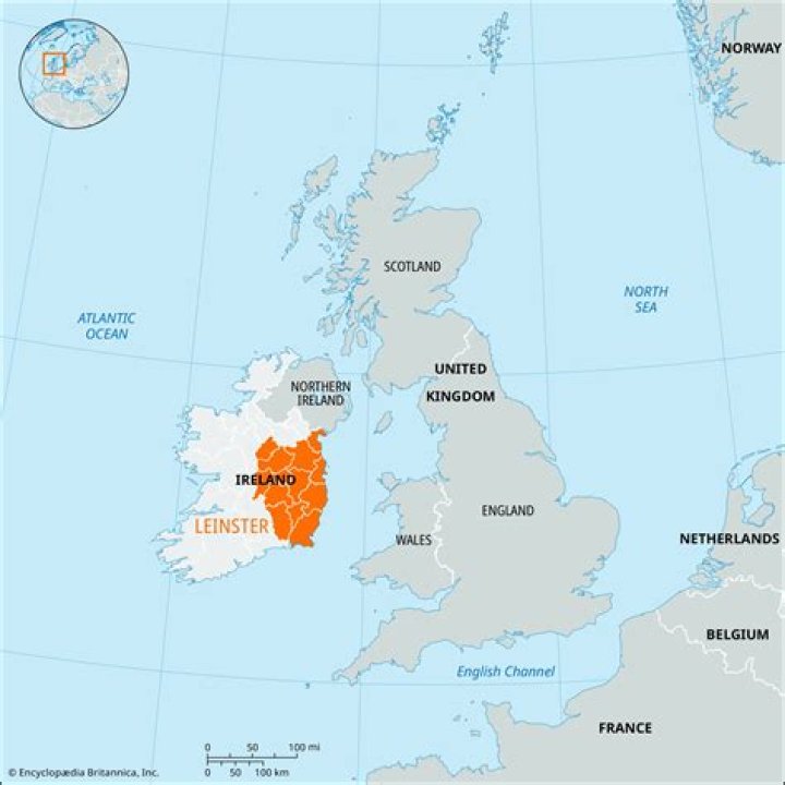 What towns are in North Leinster?