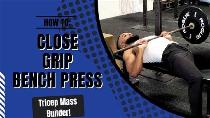 What tricep head does close grip bench press work?
