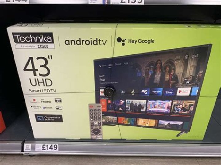 What TVs do Tesco sell in store?