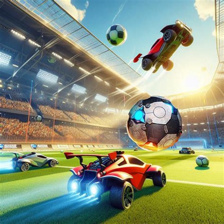 What video game is cars playing soccer?