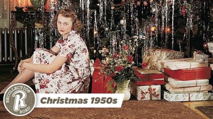 What was Christmas like in the 1950s?