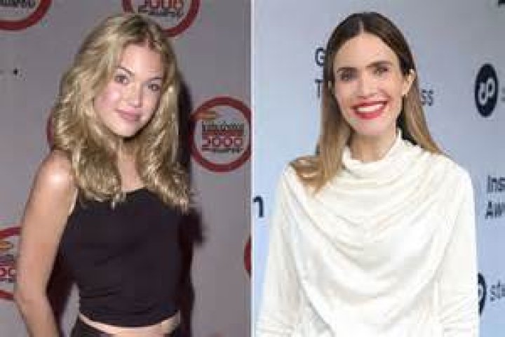 What was Mandy Moore's first hit song?