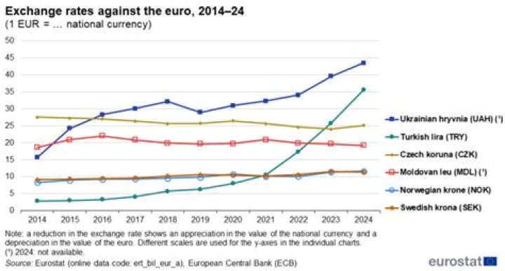 What was the euro exchange rate in 2014?