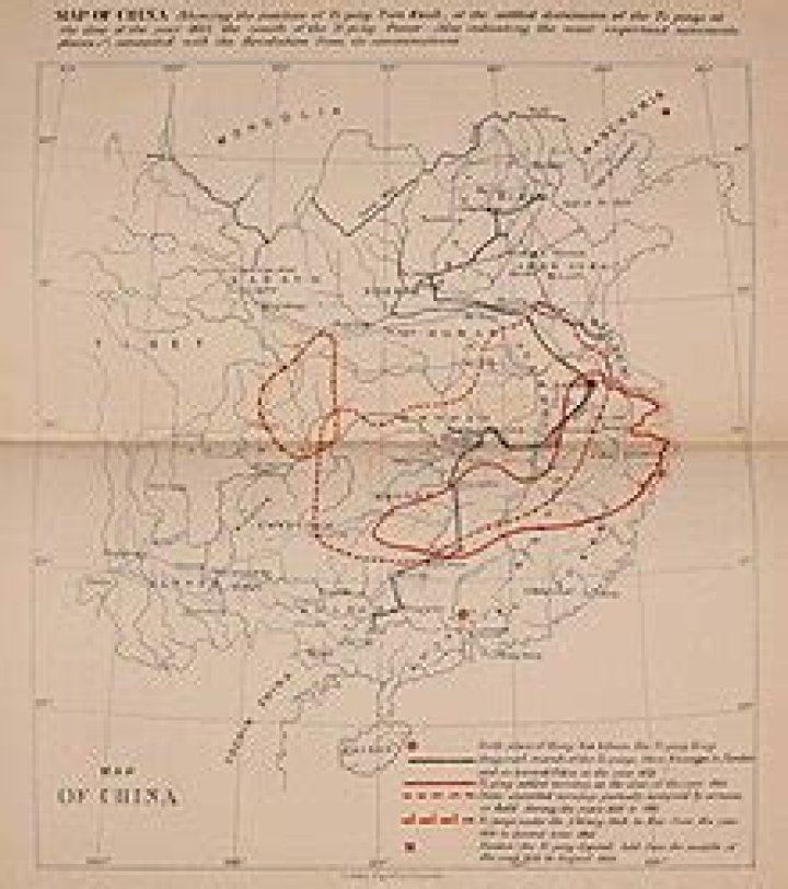 What was the goal of the Taiping rebels in China?