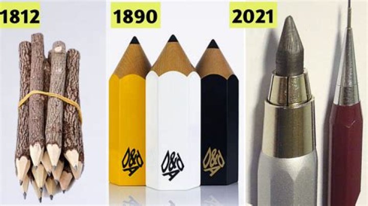 What was used before pencils?