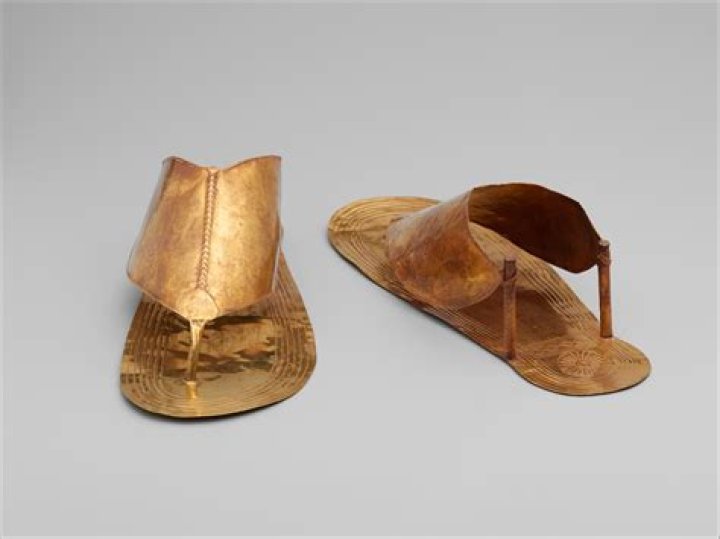 What were ancient Egyptian sandals called?