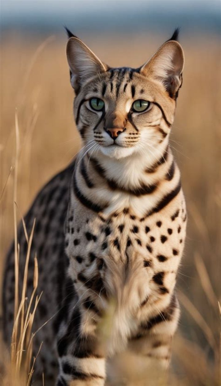What wild cats have spots?