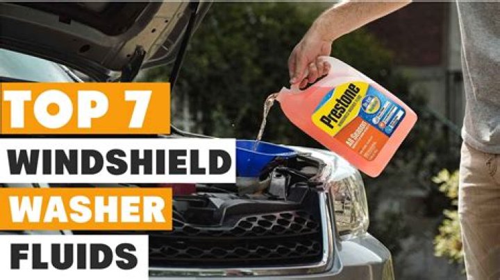 What windshield washer fluid has the most methanol?