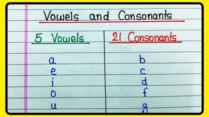 What word has 2 vowels and 5 consonants?