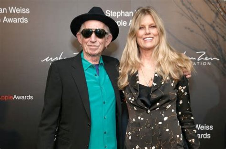 What year did Keith Richards meet Patti Hansen?
