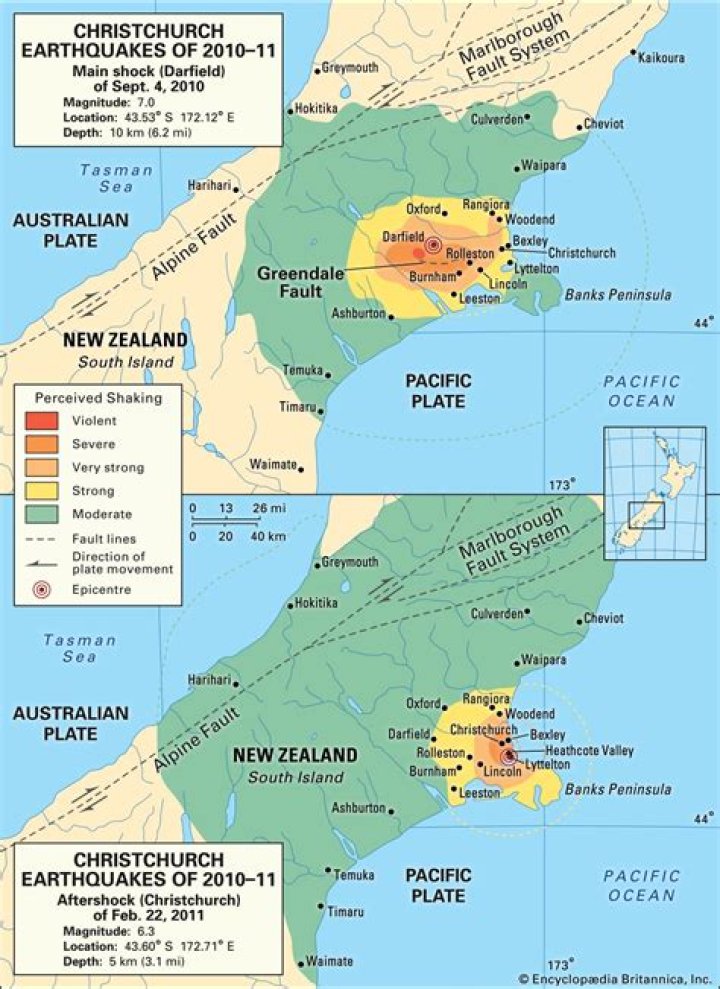 What year was the earthquake in Christchurch?