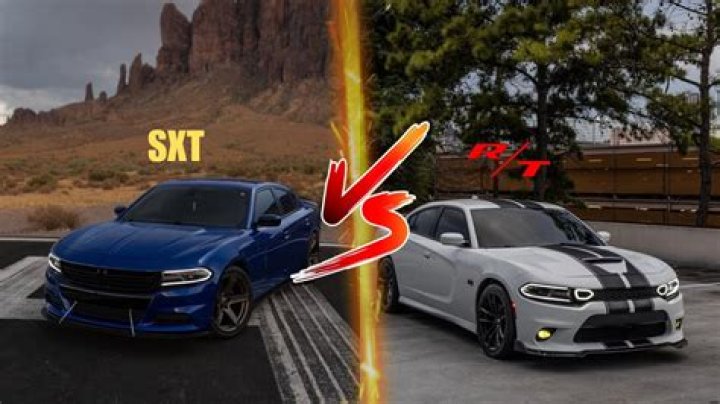 Whats the difference between a Charger GT and RT?