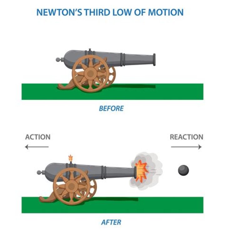 When a cannonball is fired momentum is conserved for the system?