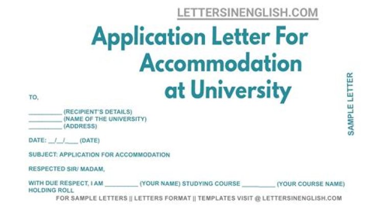 When can I apply for student accommodation?