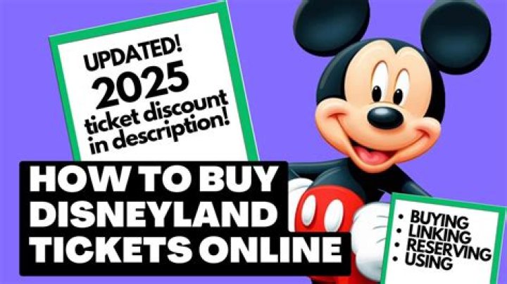 When can I buy Disneyland tickets for 2021?