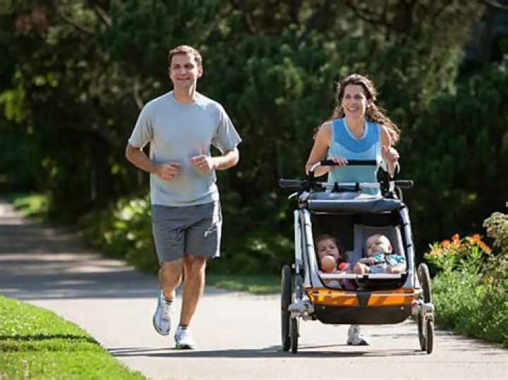 When can you start running with baby in jogging stroller?