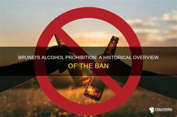 When did Brunei ban alcohol?