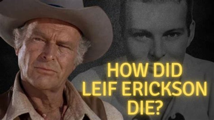 When did Leif Erickson die?