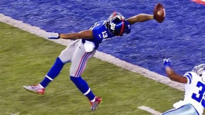 When did Odell get his catch?