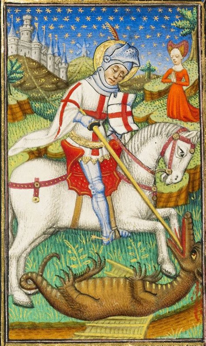 When did St George become patron saint of England?