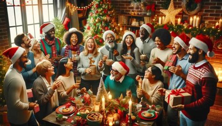 When did the English start celebrating Christmas?