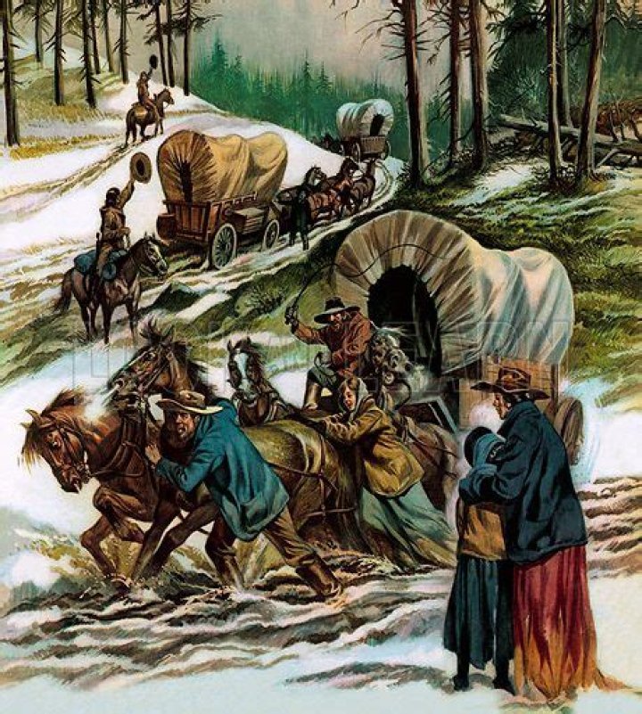 When did the first emigrants travel the Oregon Trail?