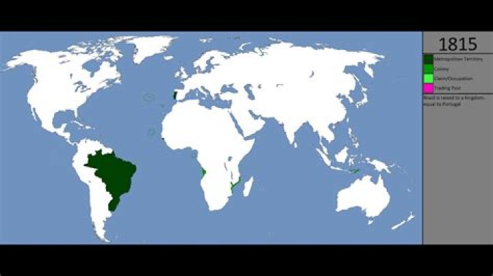 When did the Portuguese empire decline?