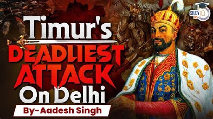 When did Timur Lang invaded India?