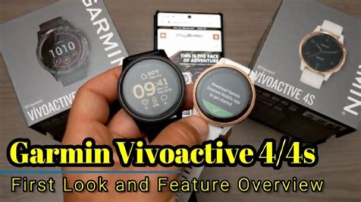 When did Vivoactive 4S come out?