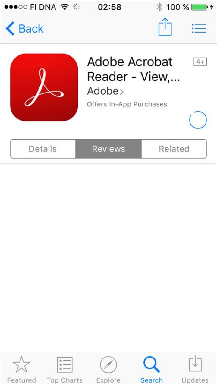 When I click Get in App Store nothing happens?