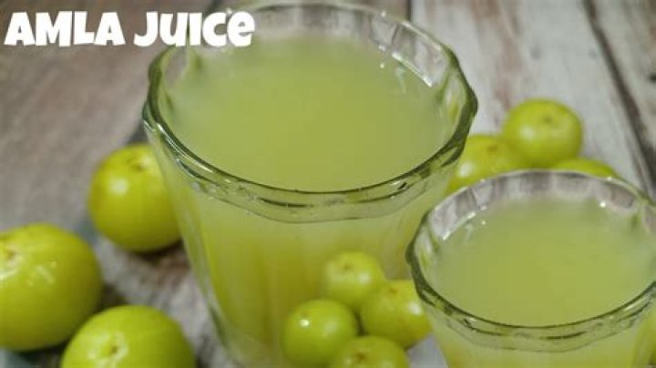 When should Amla juice be taken?