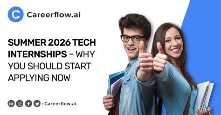 When should you apply for summer internships?
