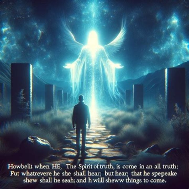 When the Holy Spirit comes he will not speak of himself?