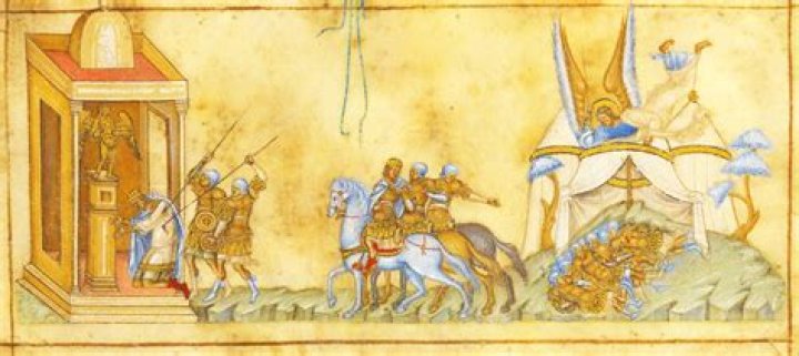 When was the Assyrian king Sennacherib captured?