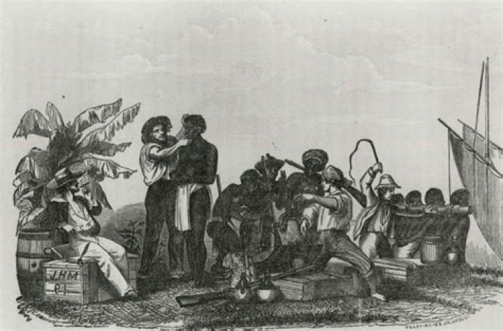 When was the first African slave?