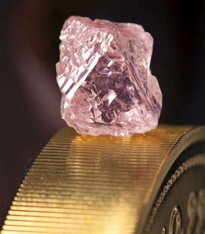 When was the first pink diamond found?