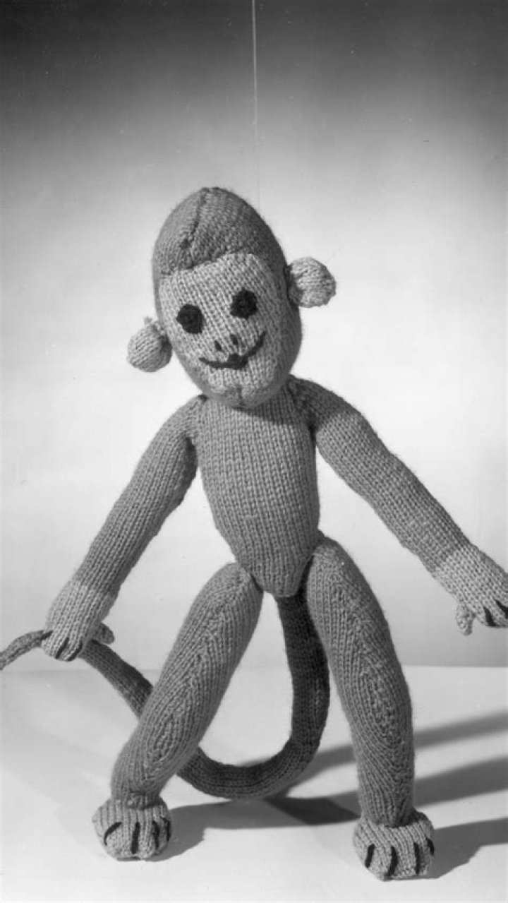 When was the first sock monkey made?
