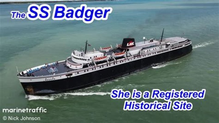 When was the SS Badger built?