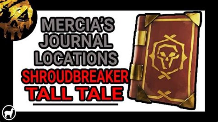 Where are Mercia's journals in sea of thieves?