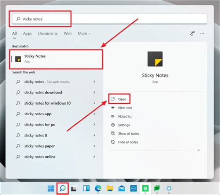 Where are sticky note files stored?