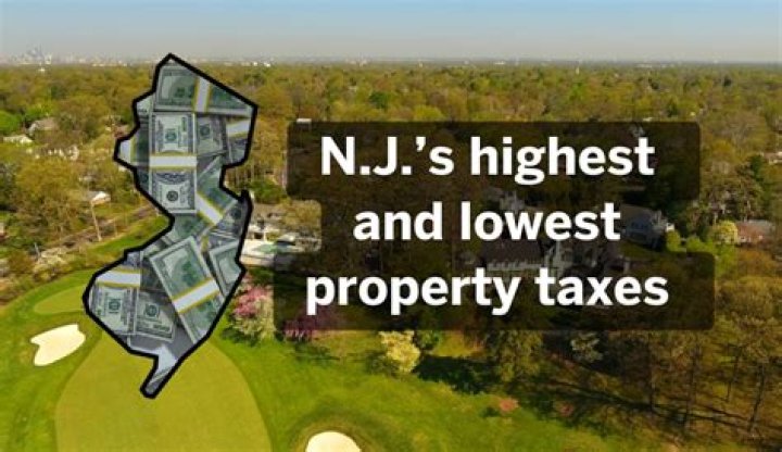 Where are the lowest property taxes in NJ?