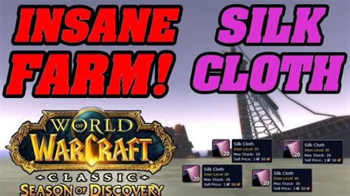 Where can I farm silk cloth Classic?