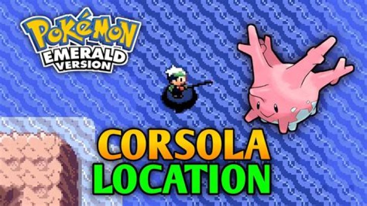 Where can I find Corsola in Emerald?