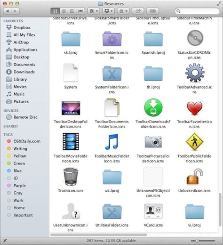 Where can I find Mac icons?