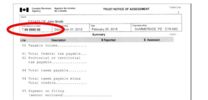 Where can I find my tax return Canada?