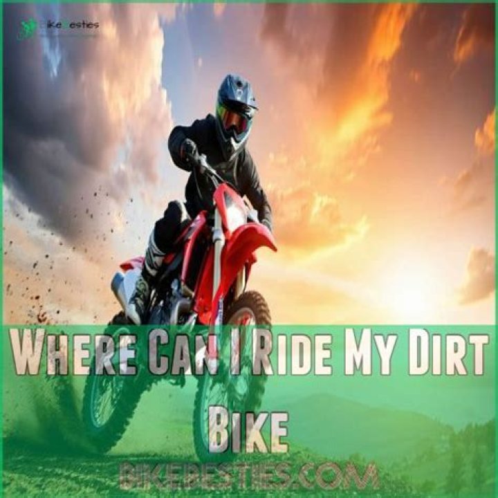 Where can I ride my dirt bike in Colorado?