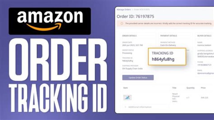Where can you find your 17 digit Amazon order ID?