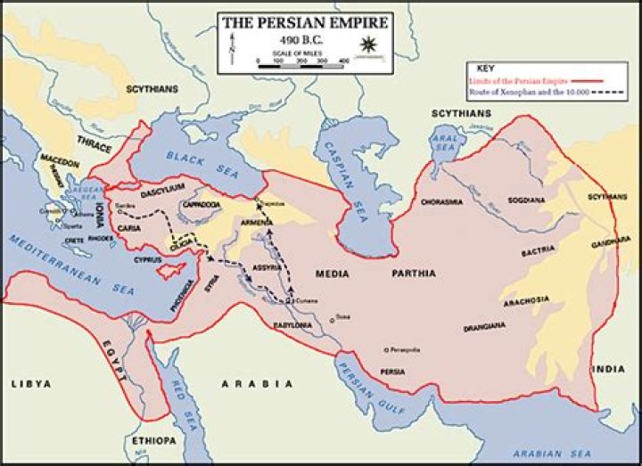 Where did the Persians come from?